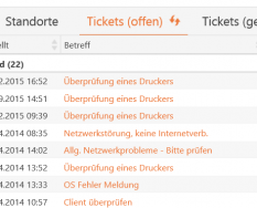 Tickets zum Kunden im TickX - TickX für Microsoft SharePoint