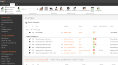 Das TickX-Dashboard - TickX für Microsoft SharePoint